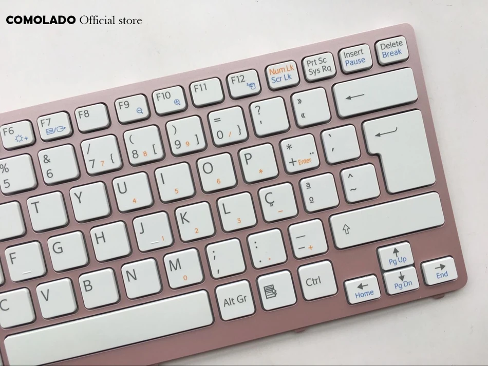 PO Portugal Keyboard For Sony Vaio VPC-CW VPC CW VPCCW CW16EC CW18FC pink Frame Laptop Keyboard PO Layout (2)