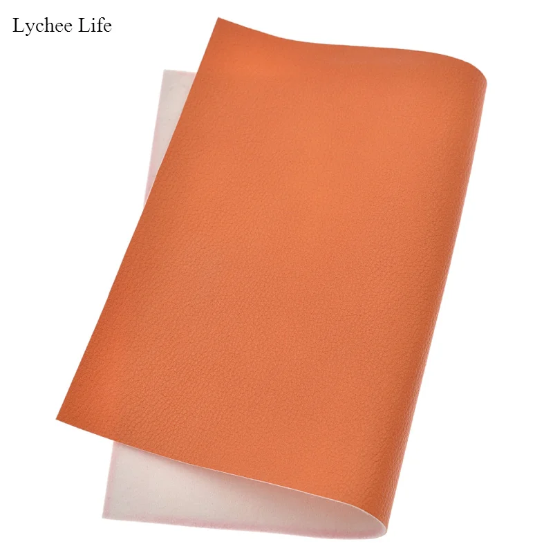 Lychee Life 6 цветов Ретро Личи узор A5 ПВХ кожаная ткань Декор одежды Швейные