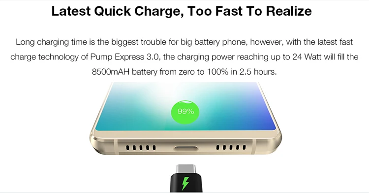 BLUBOO S3 4GB RAM 64GB ROM MTK6750T 1.5GHz Octa Core 6.0 Inch Incell Corning Gorilla Glass Sharp FHD+ Screen Dual Camera Android 7.0 4G LTE Smartphone