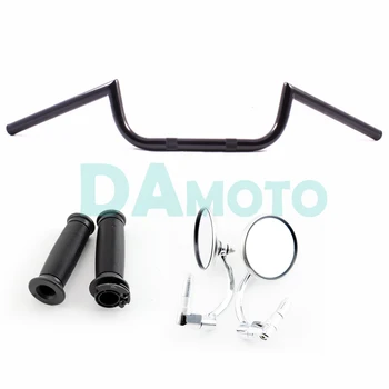 

motorcycle M Clubman 22MM Handlebar Bar & Handle sets & rearview mirror Combo Kit Cafe Racer for Honda CRF250 CB500