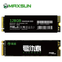 MAXSUN 2280 m2 ssd 128 Гб ssd m2 SMI 2263XT 3D NAND Flash PCIe Gen3 X 4 m.2 Накопитель ssd с протоколом NVME 1500 МБ/с./с 3 года гарантии для ноутбука настольного компьютера