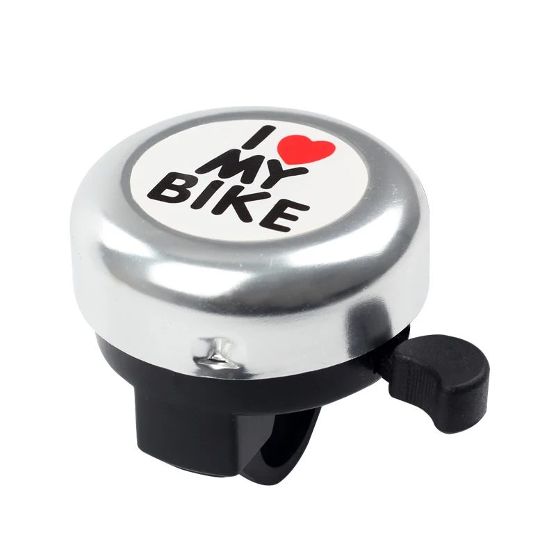 BIKEIN звонок для горного велосипеда супер громкий четкий звук колокольчики алюминий Велоспорт MTB руль рог 31 г Аксессуары для велосипеда 4 цвета - Цвет: Silver