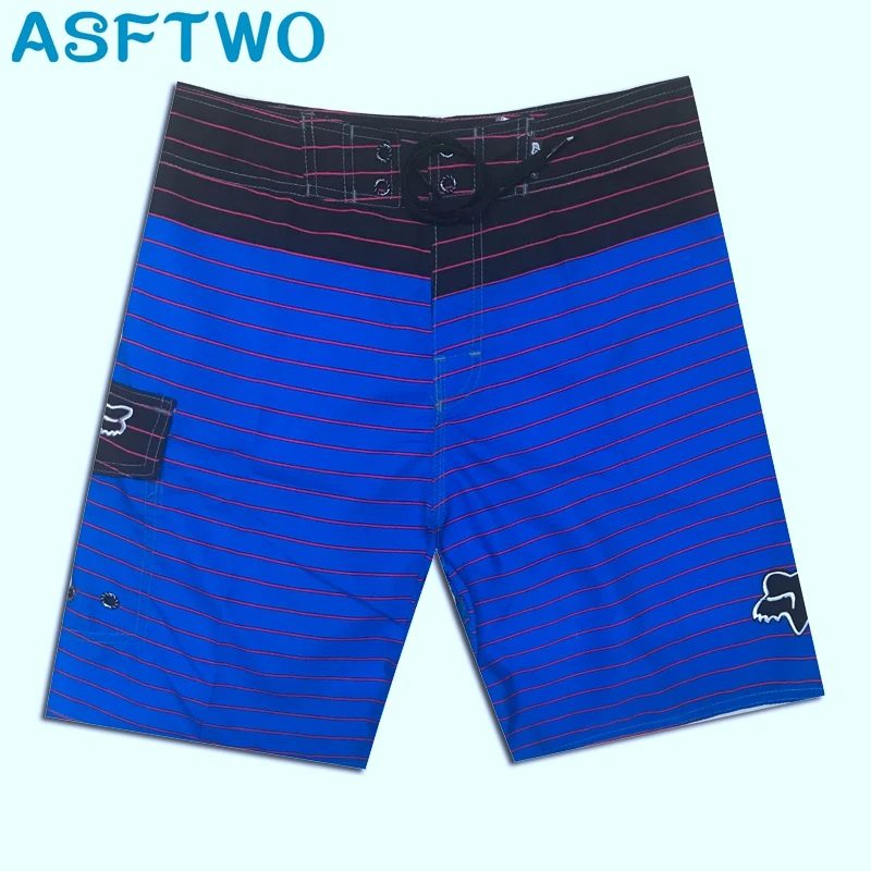 

Euro Brand New Men's Boardshorts Summer Surfing Pants Casual Beach Pants Striped Shorts For Men XL XXL Large Size