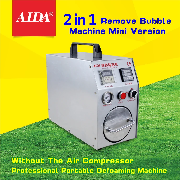 Built in Vacuum Pump Mini Autoclave Bubble Remover OCA Adhesive Sticker