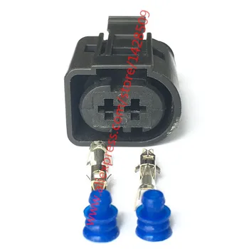 

20 Sets 2 Pin Female Housing Plug Electrical Sealed Auto Connector For Tyco/Amp 1-967412-2/ 0-965695-1