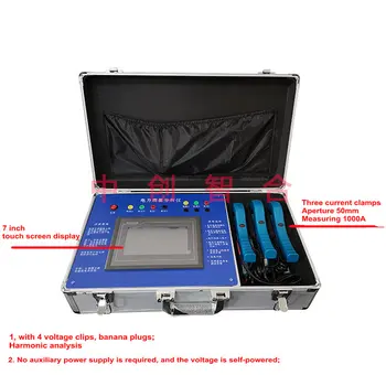 

Portable three-phase power quality analysis tester Energy saving energy detection Harmonic measurement