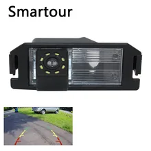 Smartour Macchina fotografica di retrovisione per Hyundai Elantra Terracan Tucson Accent retromarcia parcheggio macchina fotografica di retrovisione del CCD di backup 8Led I30