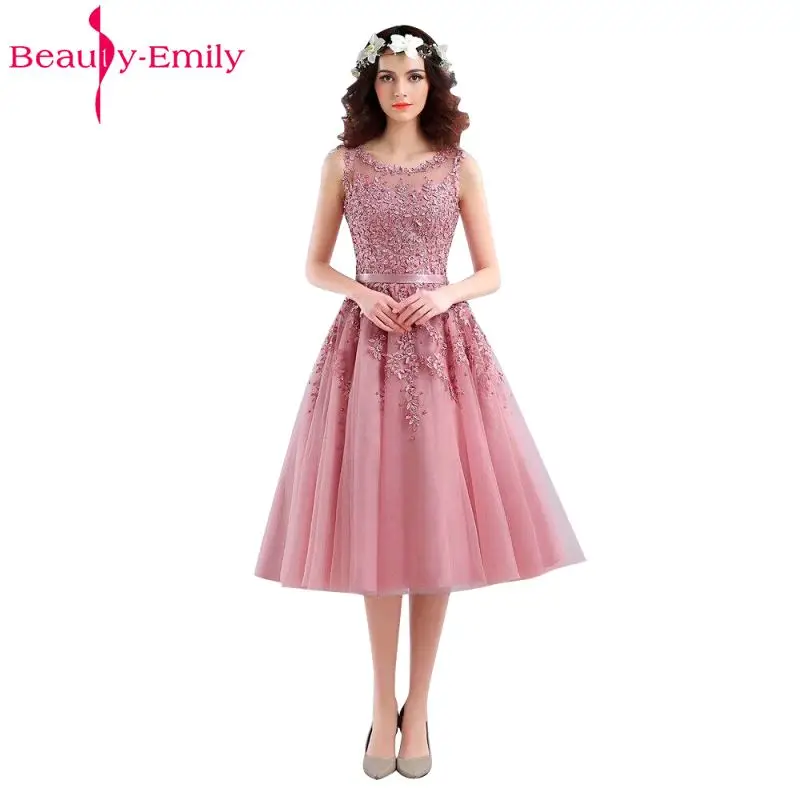 

Beauty-Emily Magic vision Black Swan short long black dinner party stage wedding dress 0706