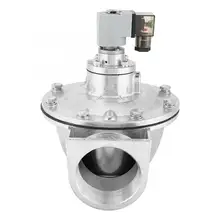 DMF-Z-62 угловой Электромагнитный импульсный клапан электрический магнитный импульсный клапан переменного тока 220 В