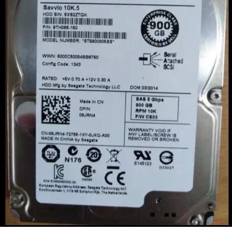 Новинка для ST9900805SS 08JRN4 900 GB 10 K SAS 2,5 3 года гарантии