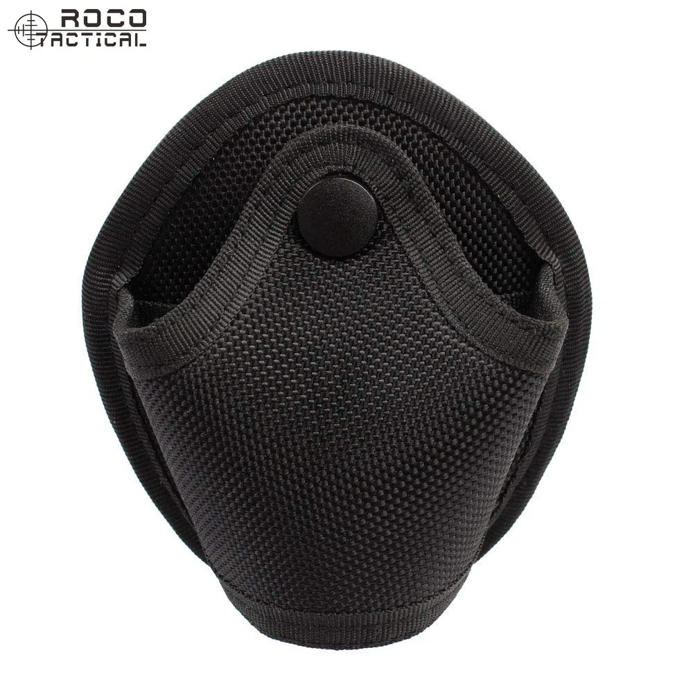 

ROCOTACTICAL Quick Release Handcuff Case Holds Most Chain or Hinged Cuffs, Ballistic Nylon