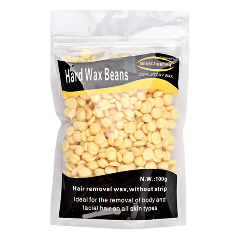 Misscheering 100g Hair Removal Wax Beans Depilatory Hot Film No strip