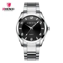2018 Элитный бренд CHENXI для мужчин Военная Униформа спортивные часы для мужчин кварцевые часы повседневное нержавеющая сталь Ремешок