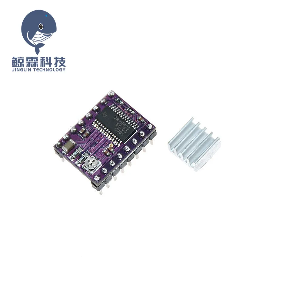 Запчасти для 3D принтера StepStick A4988 DRV8825 драйвер шагового двигателя с теплоотводом