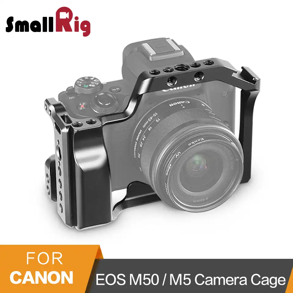 Smallrig M50 M5 Quick Release Camera Cage For Canon Eos M50 M5