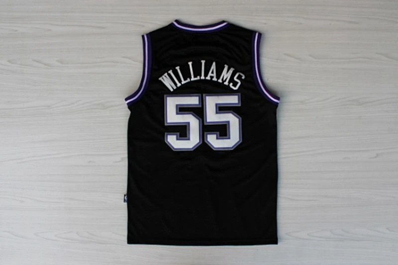 Sacramento #55 Jason Williams Jersey, White Chocolate Jerseys Mesh