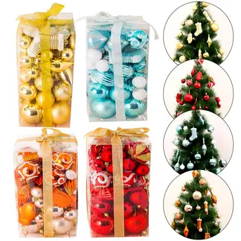 

Hot Sale Christmas Xmas Tree Ball Bauble Hanging Home Party Ornament Decor Christmas Supplies