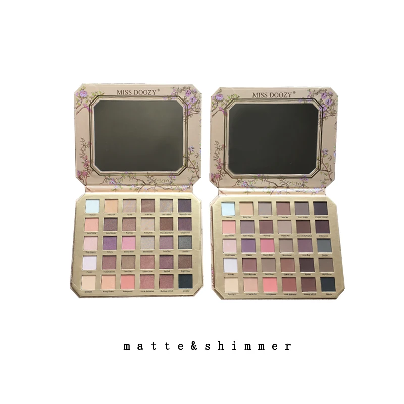 

Pallete Makeup 30 Colors Long Lasting Shadow Eye Shadow MatteColors Pressed Powder Natural Shadow Pigment Shimmer Eye shadow