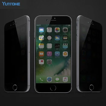 

Display LCD Privacy Anti-Spy Protective Film For Iphone 5 6 7 Tempered Glass Screen Protector Anti Spy Pelicula De Vidro 500pcs