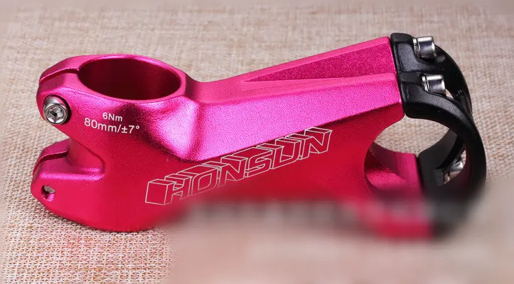 HONSUN 31 8*28 6*80 мм Handbar стволовых MTB горная дорога вынос руля велосипеда Велосипедный