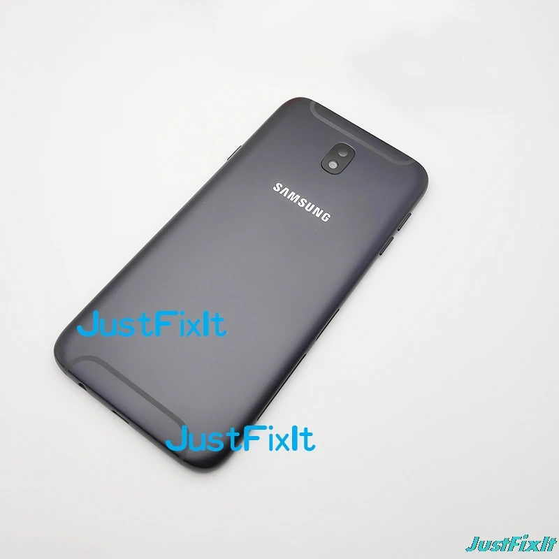 Для SAMSUNG Galaxy J7 Pro J730 J730F SM-730F задняя крышка батарейного отсека задняя стеклянная крышка Корпус чехол Замена батарейного отсека