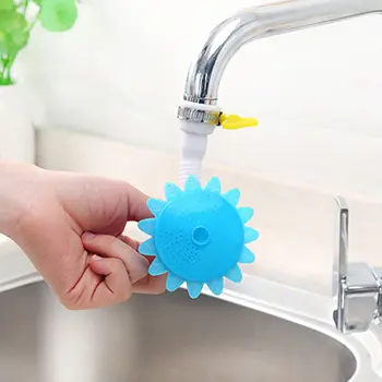

Creative Water Sprinkler Faucet Rotate Shower Head Antispattering Water-saving Tap Nozzle Extended Filter Water Saving Device