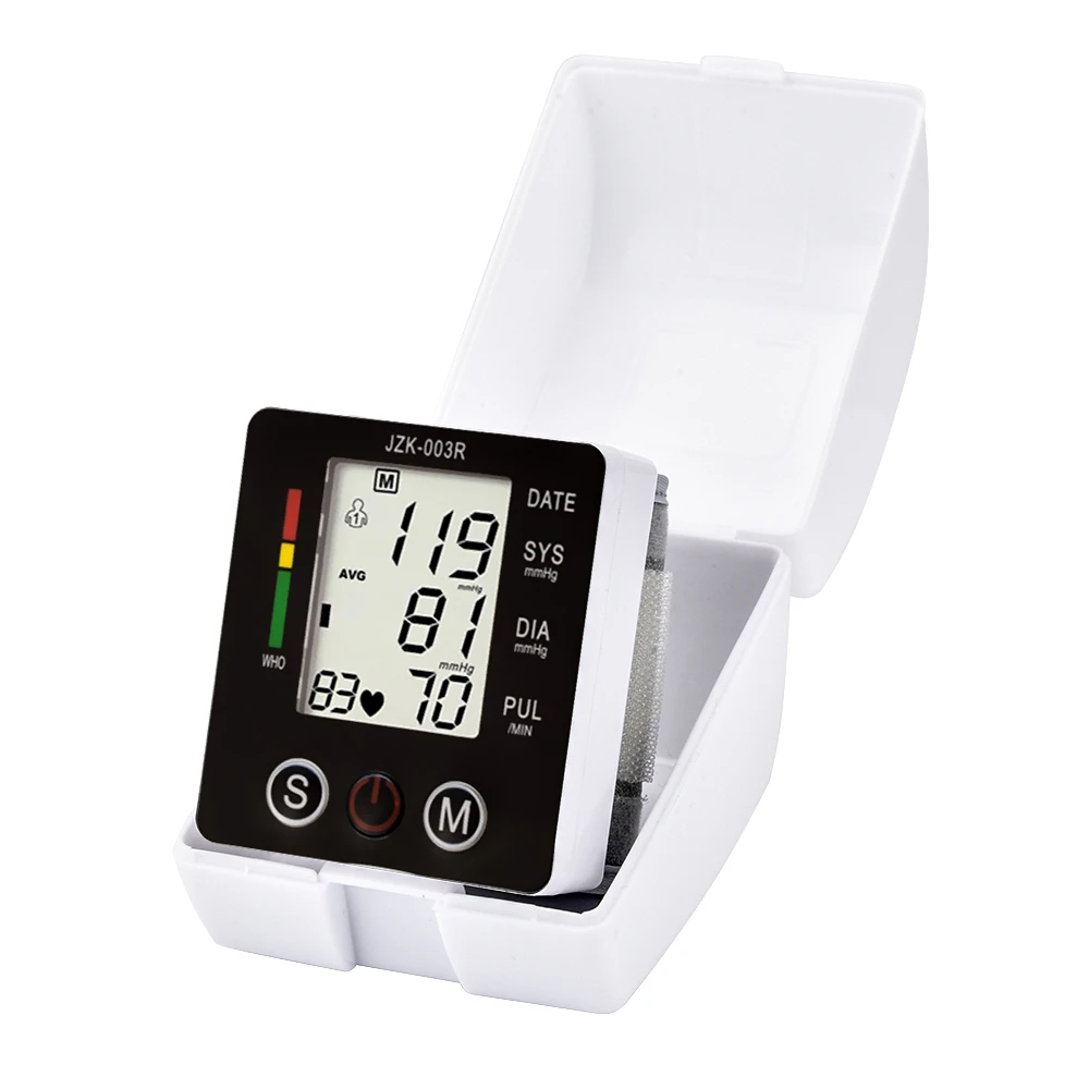 Цена Цифровой измеритель артериального давления на запястье, автоматический Домашний медицинский прибор для ухода за здоровьем, умный медицинс...
