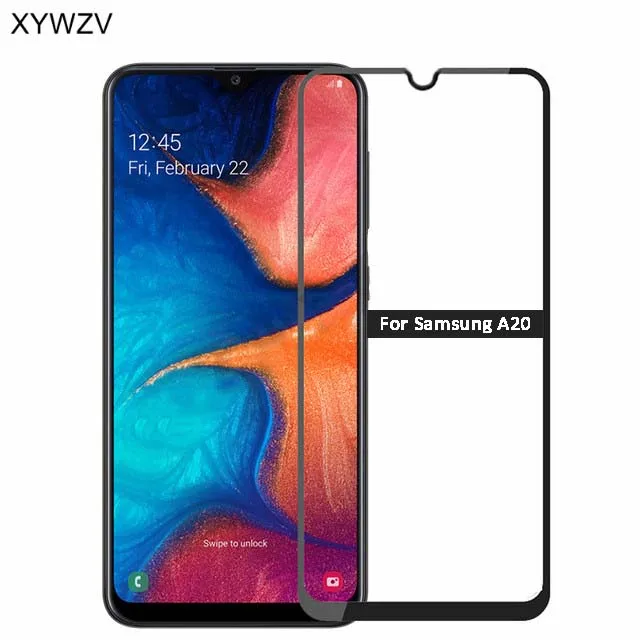

2PCS Full Glue Cover Glass For Samsung Galaxy A20 Tempered Glass Screen Glass For Samsung Galaxy A20 Glass For Samsung A20 Film