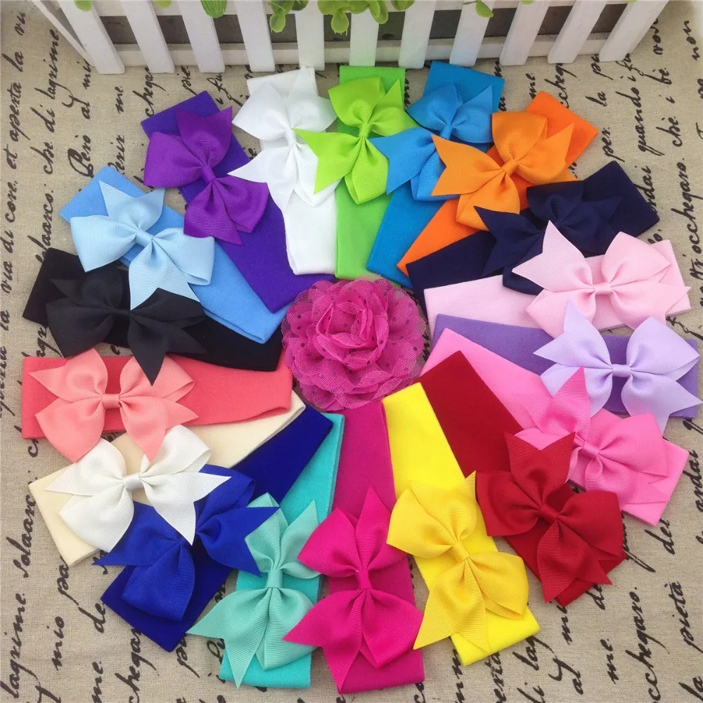 stretchy bow headbands
