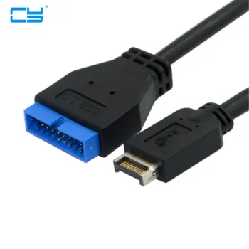 

USB 3.1 Front Panel Header to USB 3.0 20Pin Header Extension Cable 20cm for ASUS Motherboard