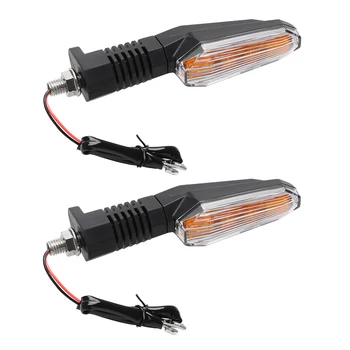 

LEEPEE 2pcs For Suzuki Dirt Bike Motorcycle Turn Signal Indicators 12V 3 LEDs Motorcycle Signal Lamp LED Turning Lights