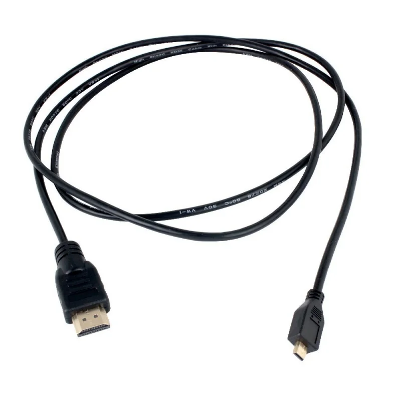 New-1.5m/5 футов мини HDMI (D) к (A) HD ТВ кабель папа-папа для GoPro HERO 3 + | Электроника