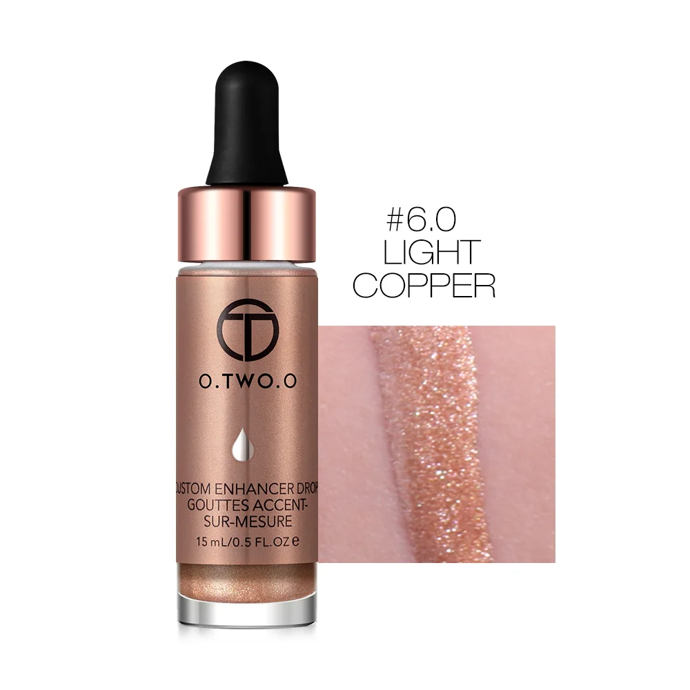 Highlighter Makeup Contour Brighten 3D Repair Face Glow Cosmetic Eye Facial High Gloss Liquid Shimmer Bronzer& Highlighter - Цвет: 6