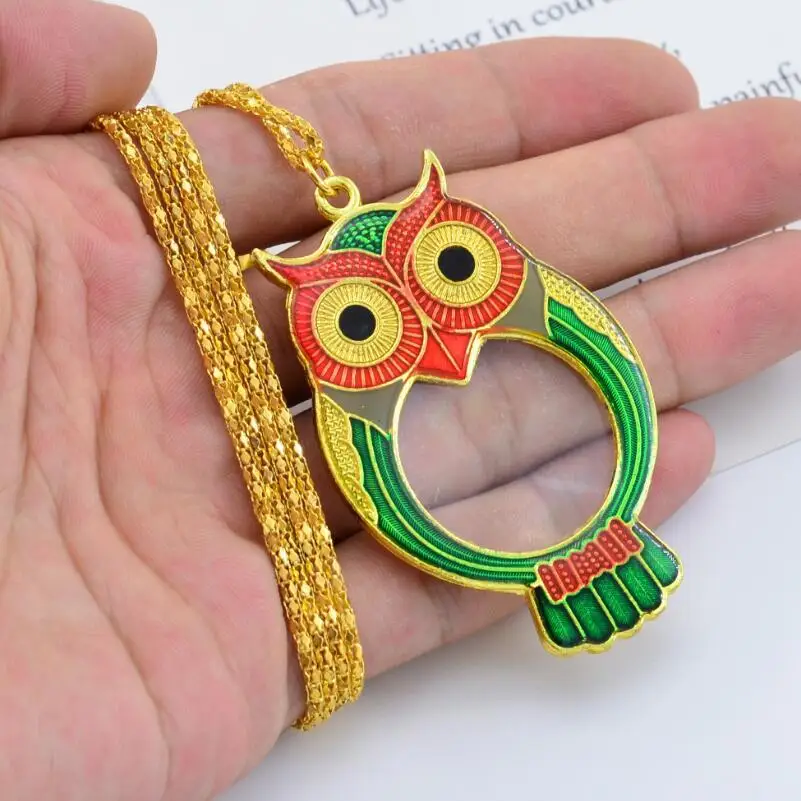 

Hot Sale New Style Women Necklace Animal Owl Vintage Metal Pendant Necklace