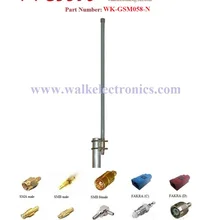 60 см 9dbi с высоким коэффициентом усиления gsm волоконная антенна на стекло N Мужской погодостойкий кронштейн крепление gprs 2g четырехдиапазонная стеклянная волоконная антенна