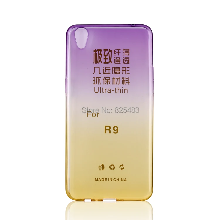 Мода Градиент Цвета Дизайн ТПУ Телефон Case Мягкие Силиконовые Мобильный телефон