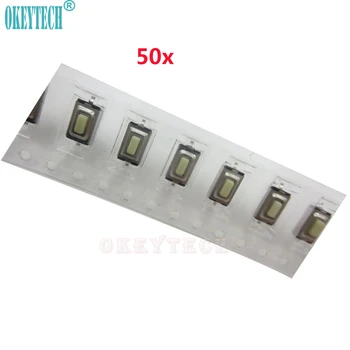 

OkeyTech 50pcs/lot Touch Switch car key For Peugeot for Citroen Tactile Push Button 6*3.5 auto key car accessories