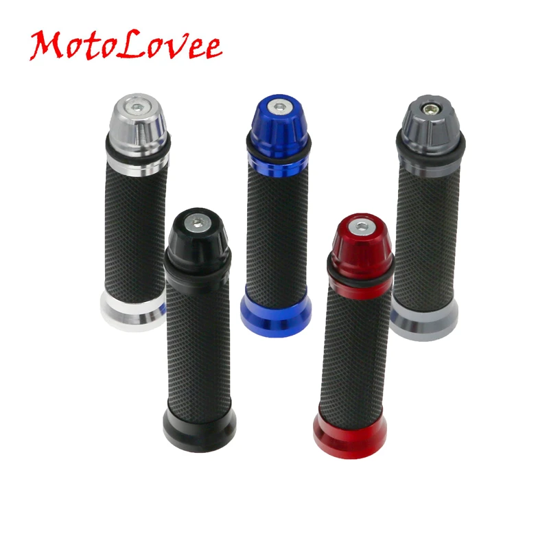 Ручки мотоциклетные MotoLovee CNC 7/8 дюймов многоцветные ручки из алюминиевого сплава