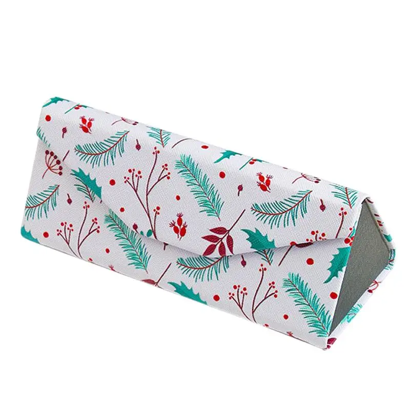 

Foldable Handmade Glasses Case Sunglasses Box Simple Fresh Portable Animal Plant Printing Glasses Box For Men Women Students