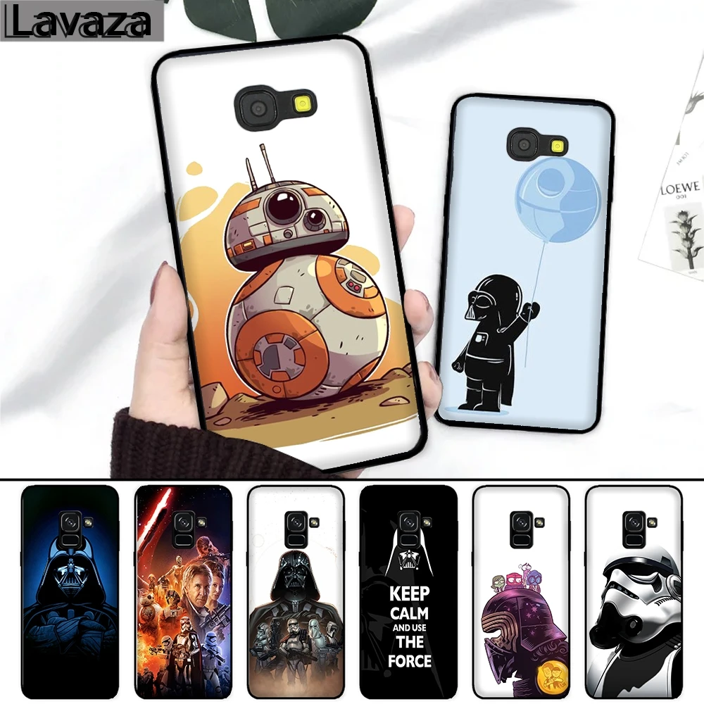 

Lavaza 17FF Star Wars Silicone Case for Samsung A3 A5 2016 2017 A6 Plus A7 A8 A9 J6 2018