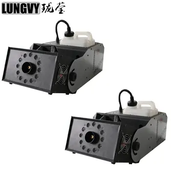 

Free Shipping 2pcs/Lot 2000w Fog Machine RGB 3IN1 Professional Stage DJ Fogger Equipment Smoke Machine With DMX Remote Control