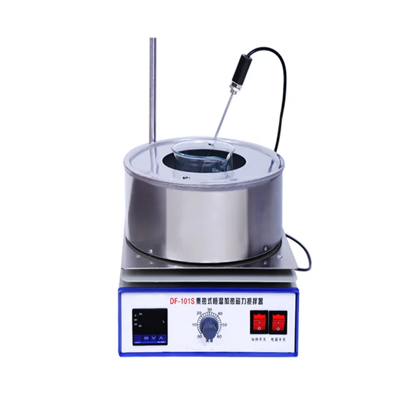 

Laboratory DF101s Collector Magnetic Stirrer Constant Temperature Heating Digital Oil Bath Electric Mixer