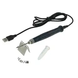 5 в 8 Вт Мини Портативный USB Электрический паяльник ручка/наконечник сенсорный Переключатель Регулируемая электрическая пайка железные