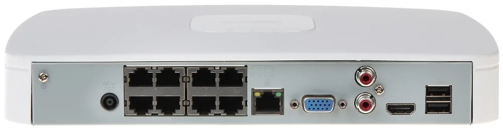 Original mutil language Dahua NVR4108-8P-4kS2 8CH NVR 8MP Smart 8PoE 4K&H.265 Lite Network Video Recorder Full HD 1080P