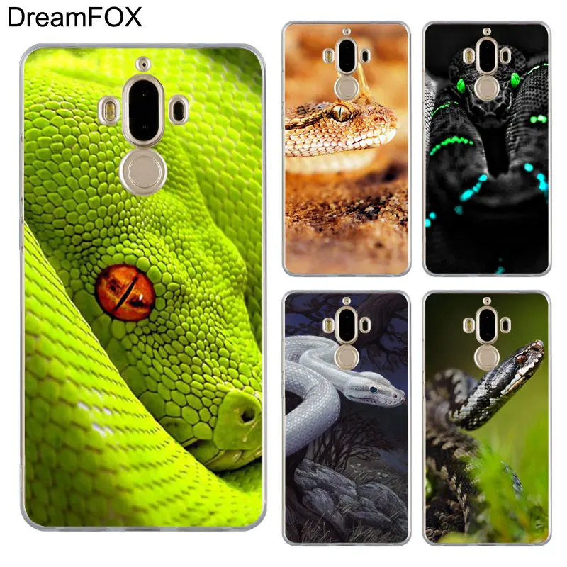 DREAMFOX M168 Красивый Мягкий ТПУ силиконовый чехол со змеей для huawei mate 8 9 10 20 30 Lite Pro |