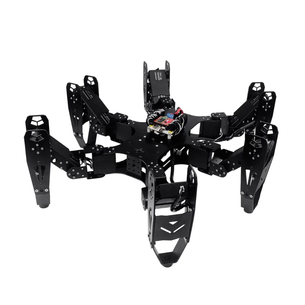 CR 6 Hexapod Robtics ногий робот паук с 20 канальным контроллером сервопривода Arduino deldevelop