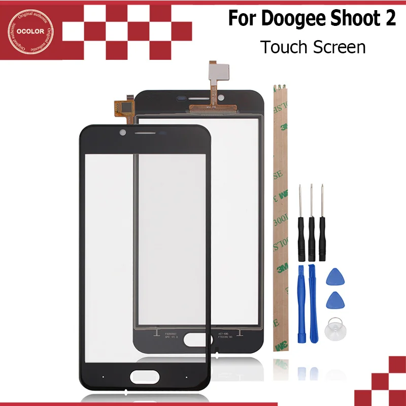 Для Doogee Shoot 2 Сенсорная панель Сенсорный экран дигитайзер сенсор Замена