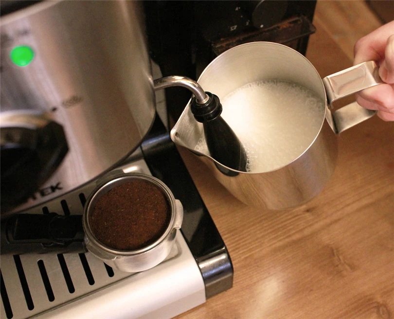 Фантастический кухонный кувшин для вспенивания молока из нержавеющей стали, кувшин для кофе эспрессо, кувшин для приготовления кофе бариста, кувшин для приготовления латте и молока