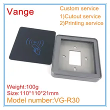 1 шт./лот RFID электрическая проектная коробка 110*110*21 мм инструмент из АБС-пластика корпус чехол для контроля доступа шасси продукта