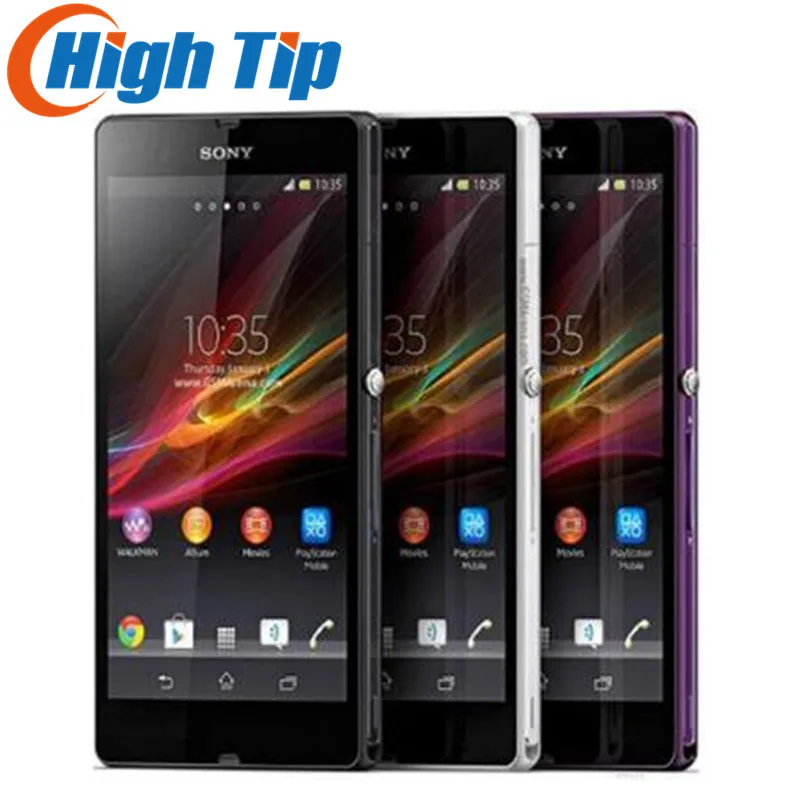 

Original Sony Xperia Z L36h C6602 C6603 5.0" TouchScreen 13.1MP Quad-Core 2G RAM 16GB ROM 3G&4G Mobile phone 1080P Smatphone